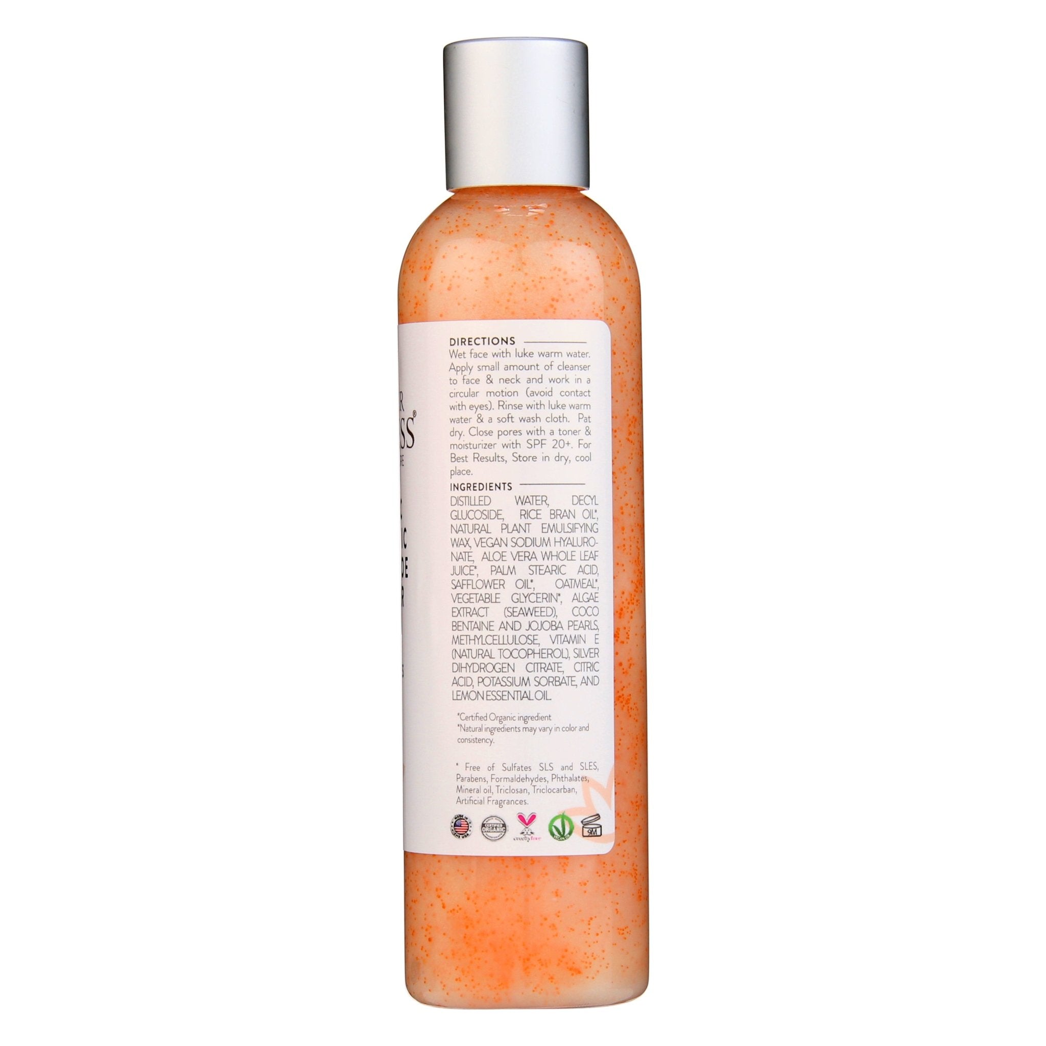 Organic Hyaluronic Acid Facial Cleanser