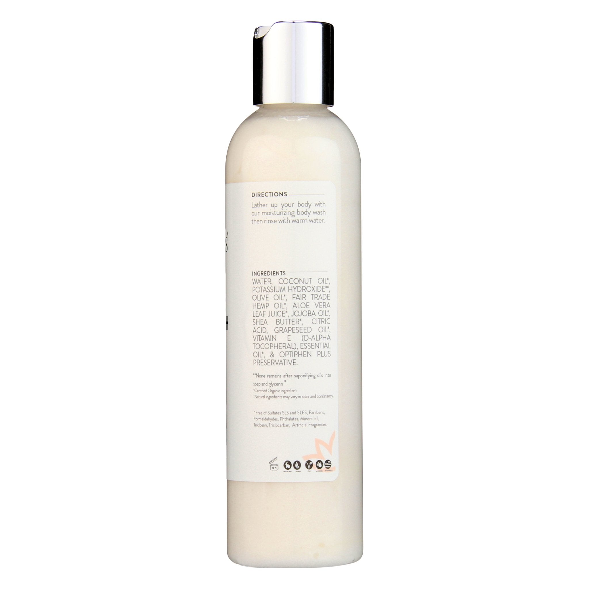 Organic Moisturizing Body Wash - Glimmer Goddess® Organic Skin Care