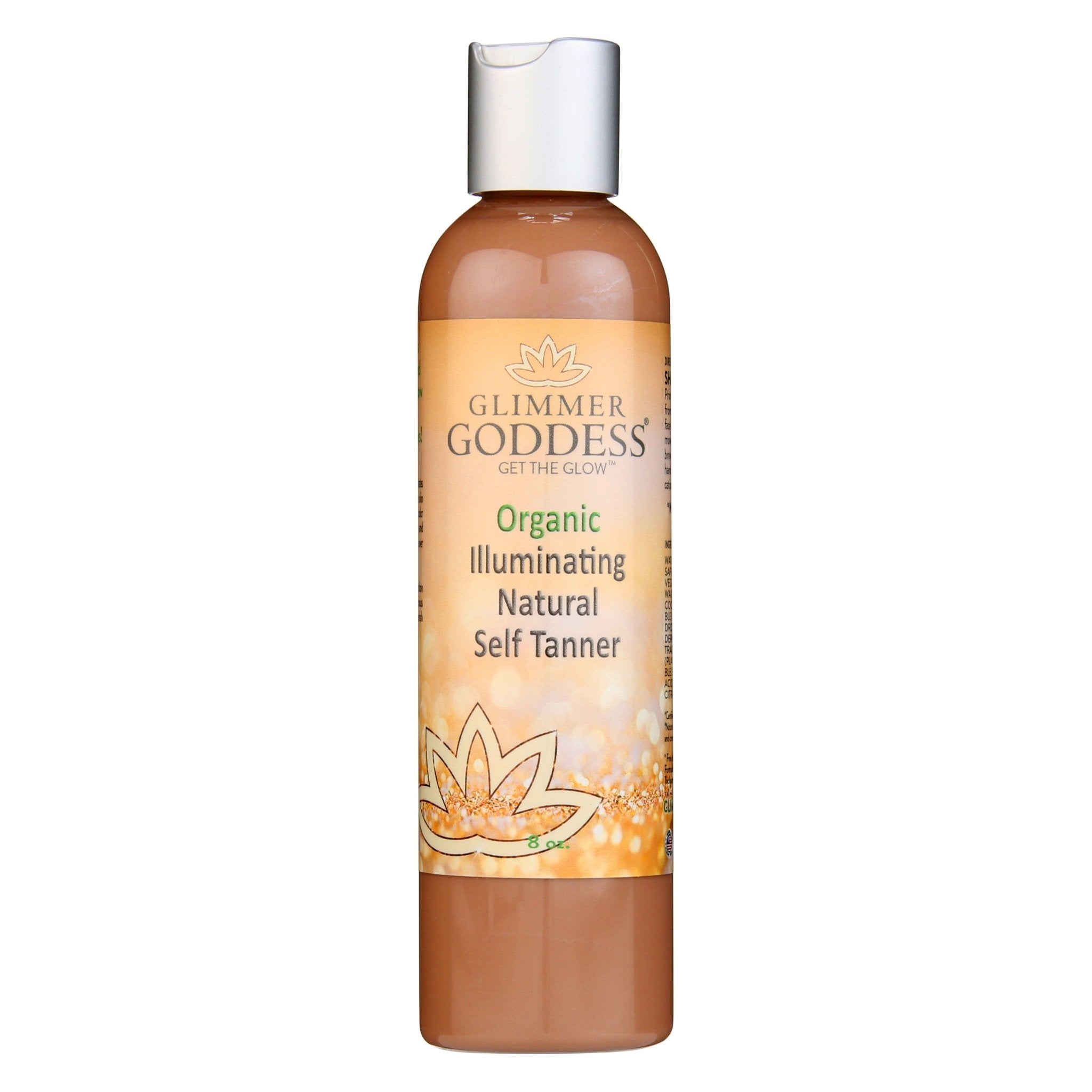 Organic Self Tanning Lotion - Glimmer Goddess® Organic Skin Care