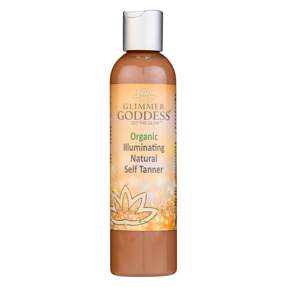 Organic Self Tanning Lotion - Glimmer Goddess® Organic Skin Care
