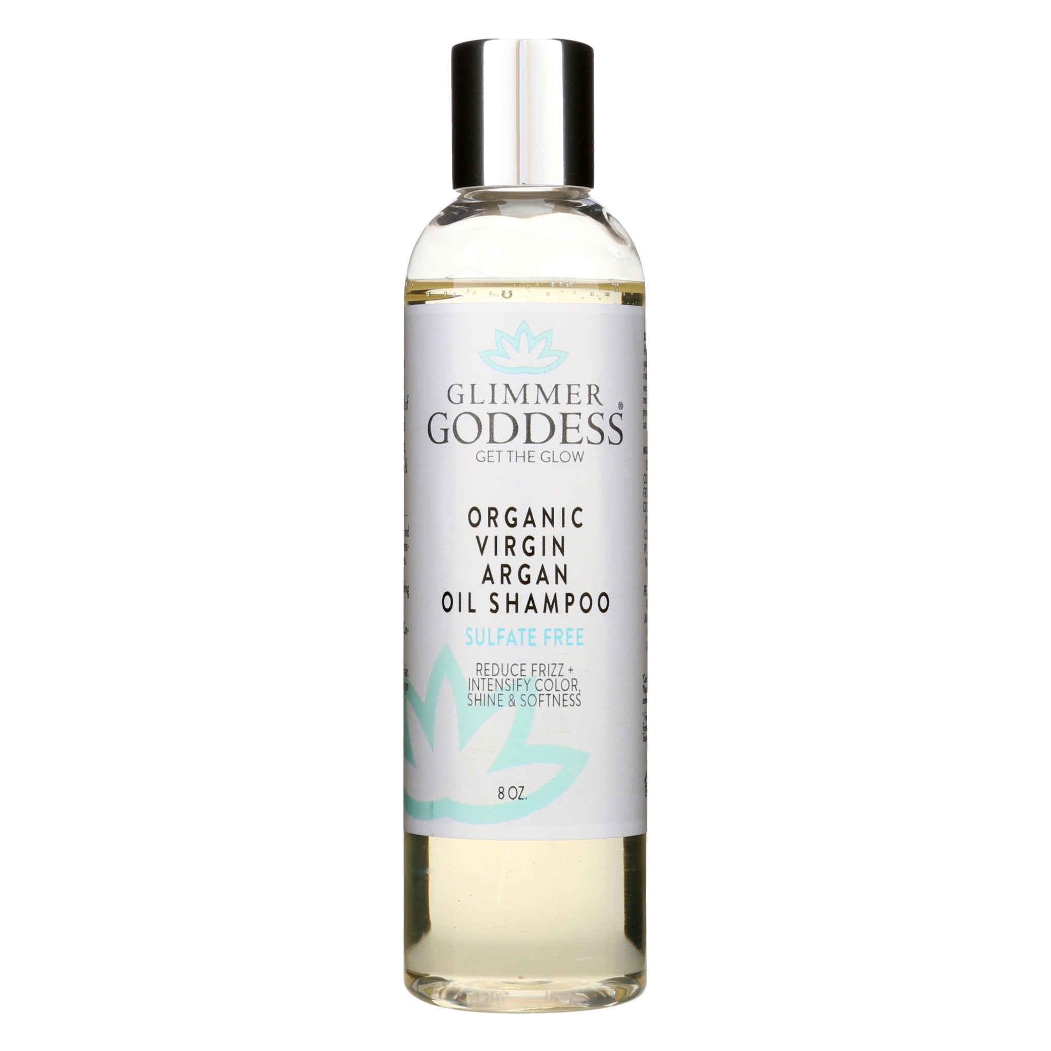 Organic Sulfate Free Shampoo with Morrocan Argan Oil - Glimmer Goddess® Organic Skin Care