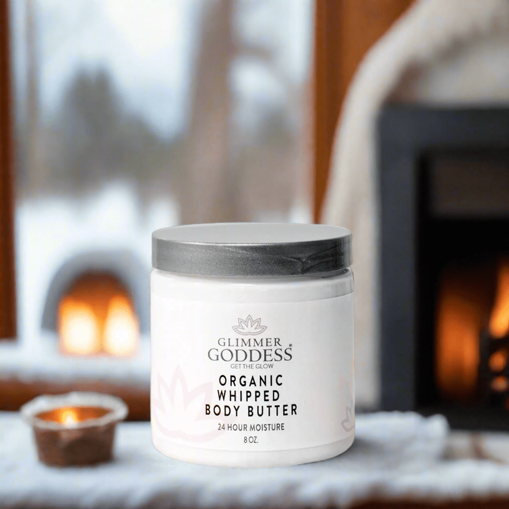 Organic Whipped Body Butter - Glimmer Goddess® Organic Skin Care