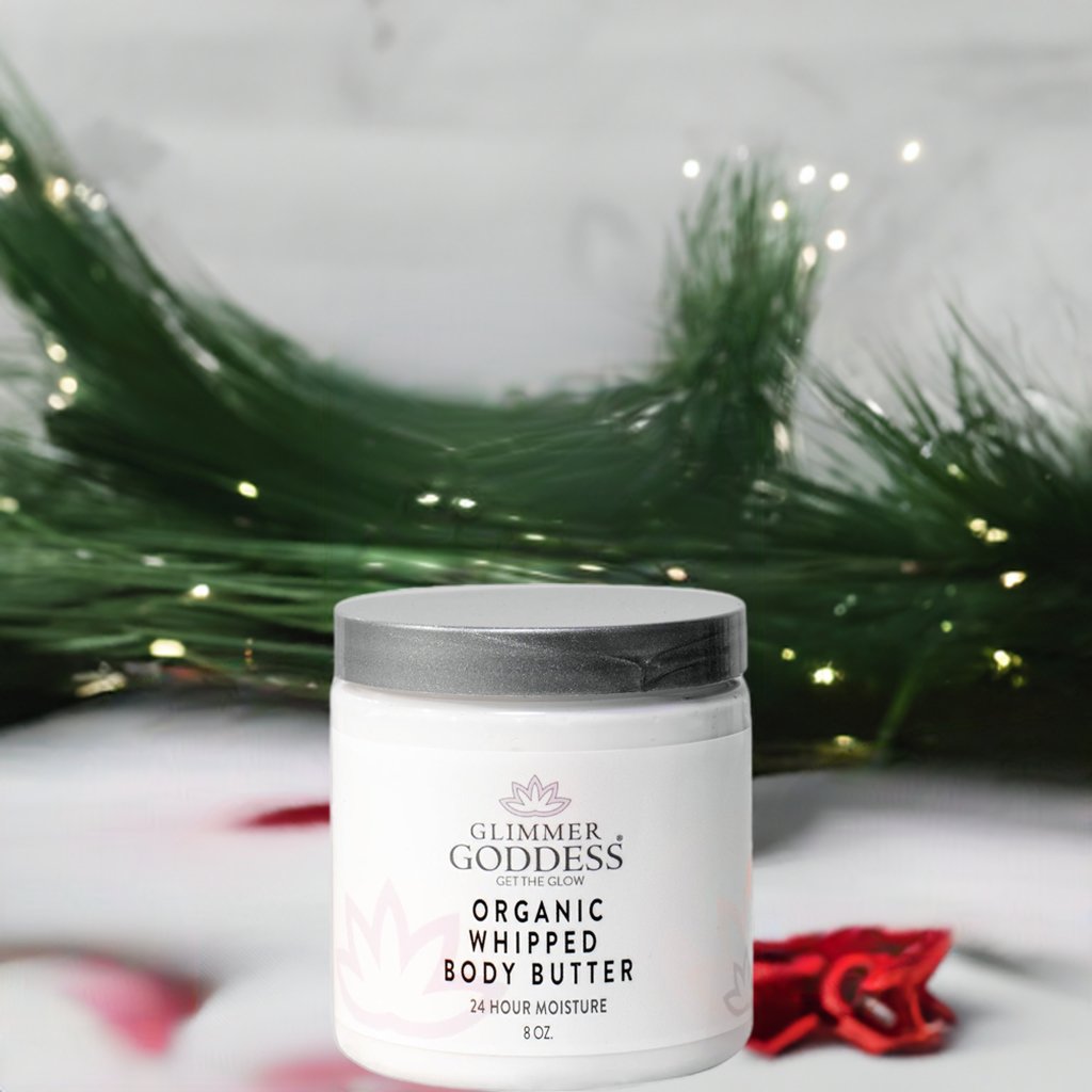 Organic Whipped Body Butter - Glimmer Goddess® Organic Skin Care