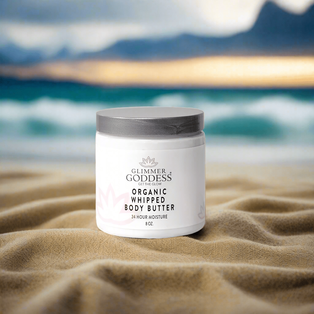 Organic Whipped Body Butter - Glimmer Goddess® Organic Skin Care