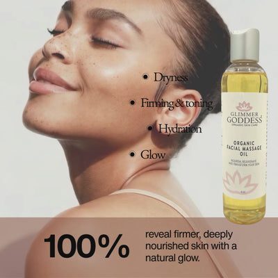 Facial Massage Oil application tutorial - how to use anti-aging face oil for massage and gua sha
