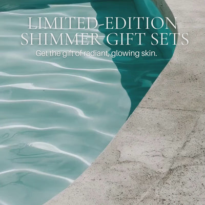 Shimmer Body Lotion Gift Set application tutorial - how to use travel-size shimmer lotions for radiant glow
