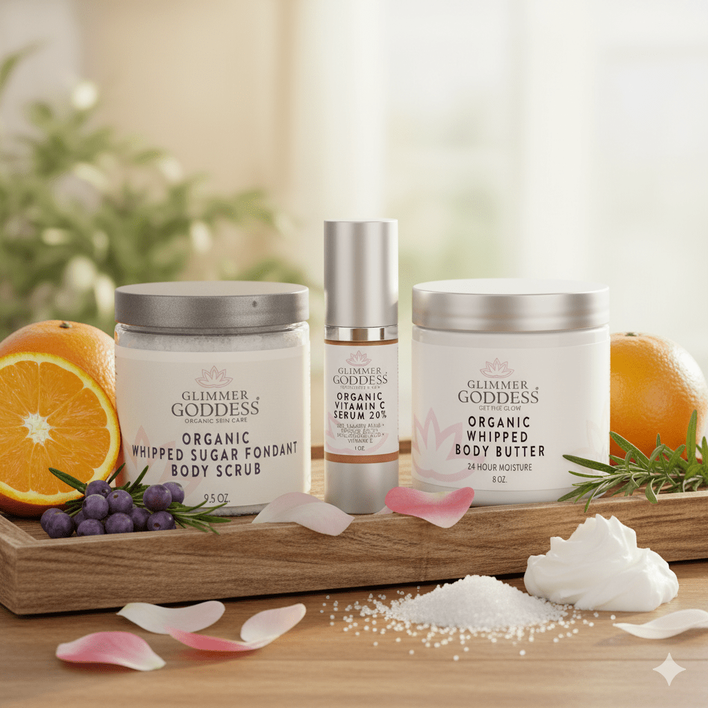 Radiant Glow Gift Set - Glimmer Goddess® Organic Skin Care
