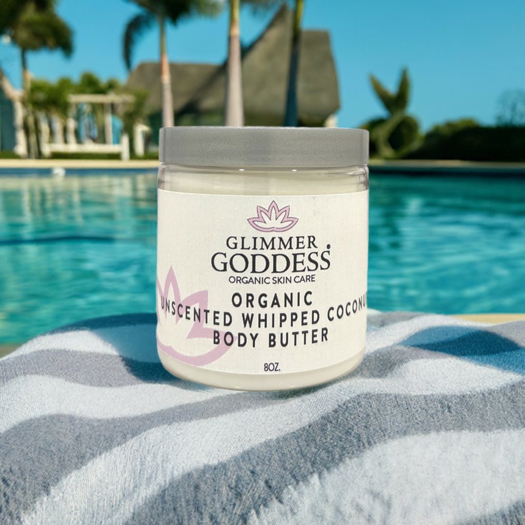 Ultimate Nourishing Organic Whipped Coconut Body Butter - Glimmer Goddess® Organic Skin Care