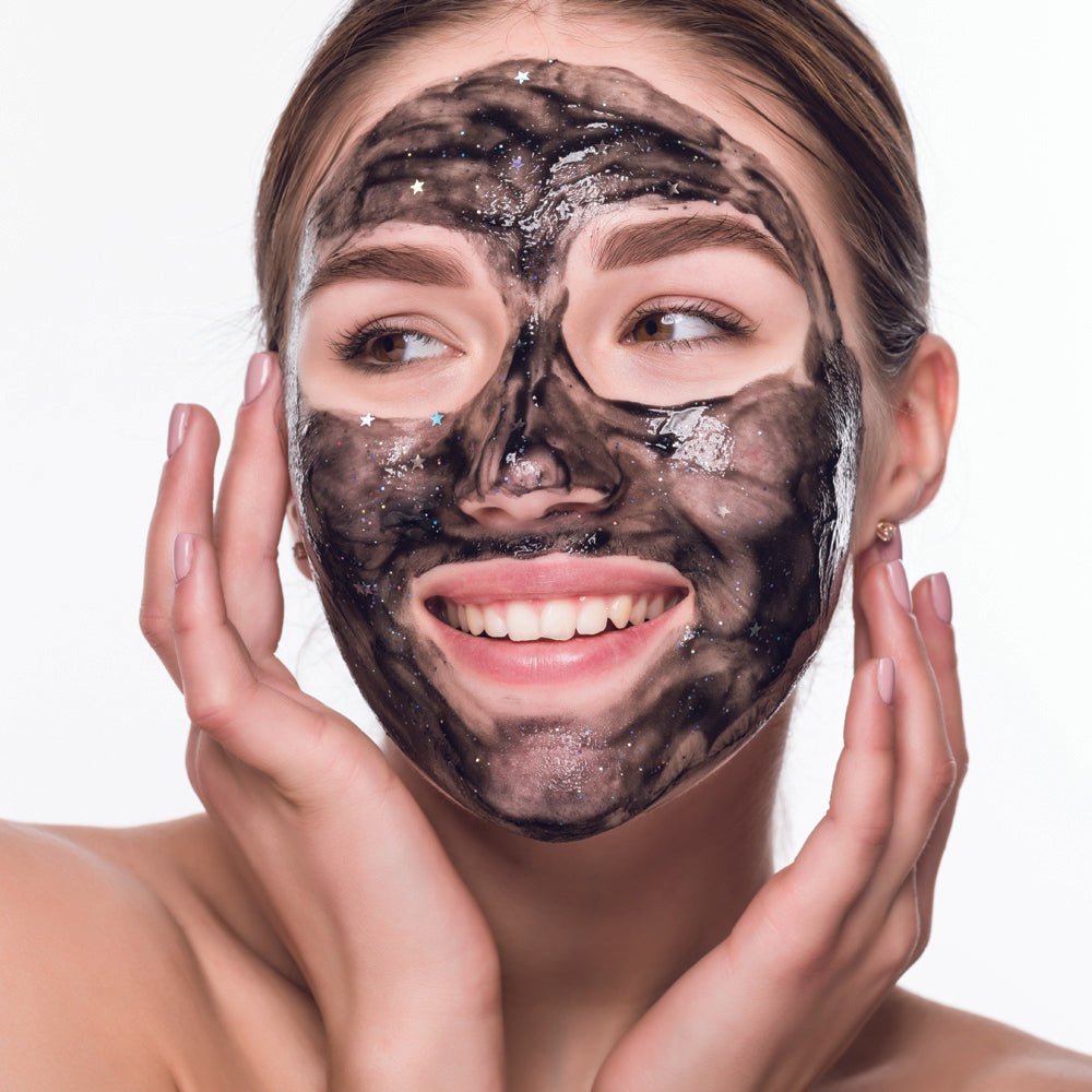 Organic Acne Face Mask - Activated Charcoal - Superior Detox & Purification - Glimmer Goddess® Organic Skin Care