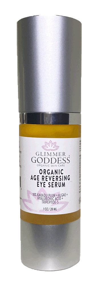 Organic Anti-Wrinkle Rejuvenation Kit - Tighten Brighten & Moisturize - Glimmer Goddess® Organic Skin Care
