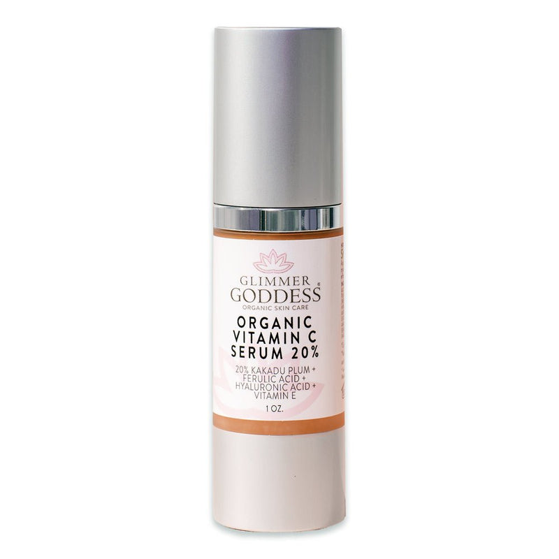 Organic Anti-Wrinkle Solution 5 PC Kit - Glimmer Goddess® Organic Skin Care
