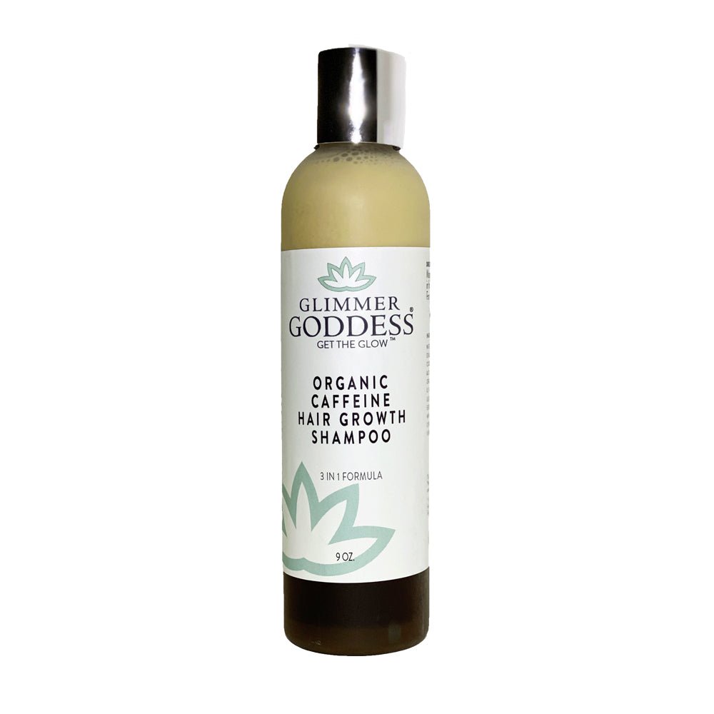 Organic Caffeine Hair Growth Shampoo - Glimmer Goddess® Organic Skin Care