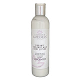 Organic Coconut Milk Body Lotion for Soft, Supple Skin - Glimmer Goddess® Organic Skin Care