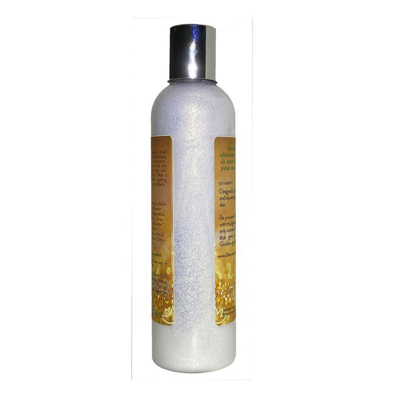 Organic Gold Shimmer Body Lotion - Glimmer Goddess® Organic Skin Care
