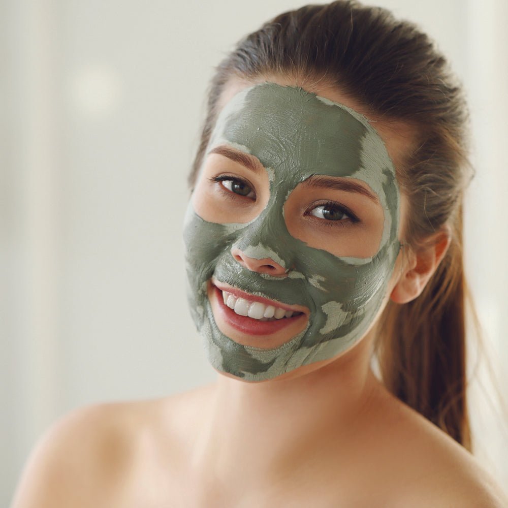 Organic Rosemary Mint Algae Face Mask - Glimmer Goddess® Organic Skin Care