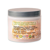 Organic Shimmering Body Butter Whipped To Perfection - Glimmer Goddess® Organic Skin Care