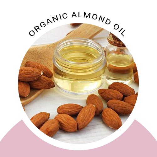 Organic almond oil in Organic Whipped Body Butter