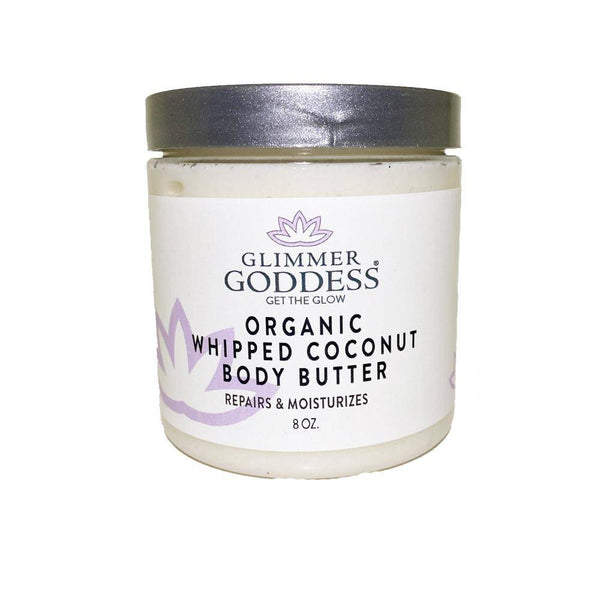 Ultimate Nourishing Organic Whipped Coconut Body Butter - Glimmer Goddess® Organic Skin Care